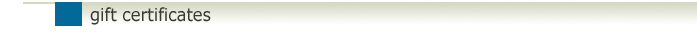 Gift Certificates