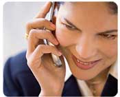 Woman on a Cell Phone